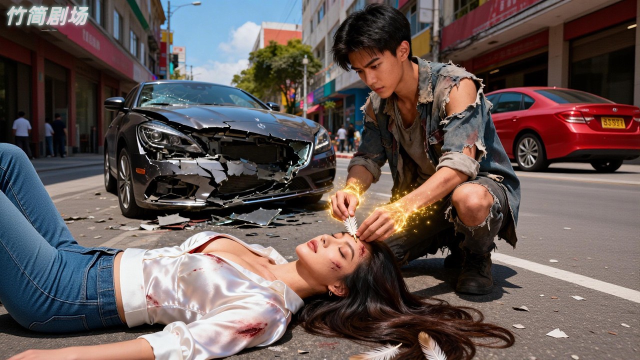 Потерянный мальчик спасает умирающего генерального директора с золотым пером,но он гениальный доктор