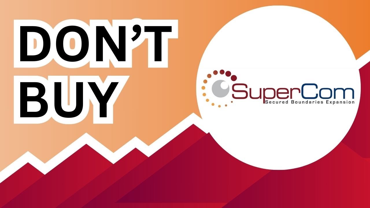 DON'T BUY SuperCom Stock (Until You Watch This Analysis) 