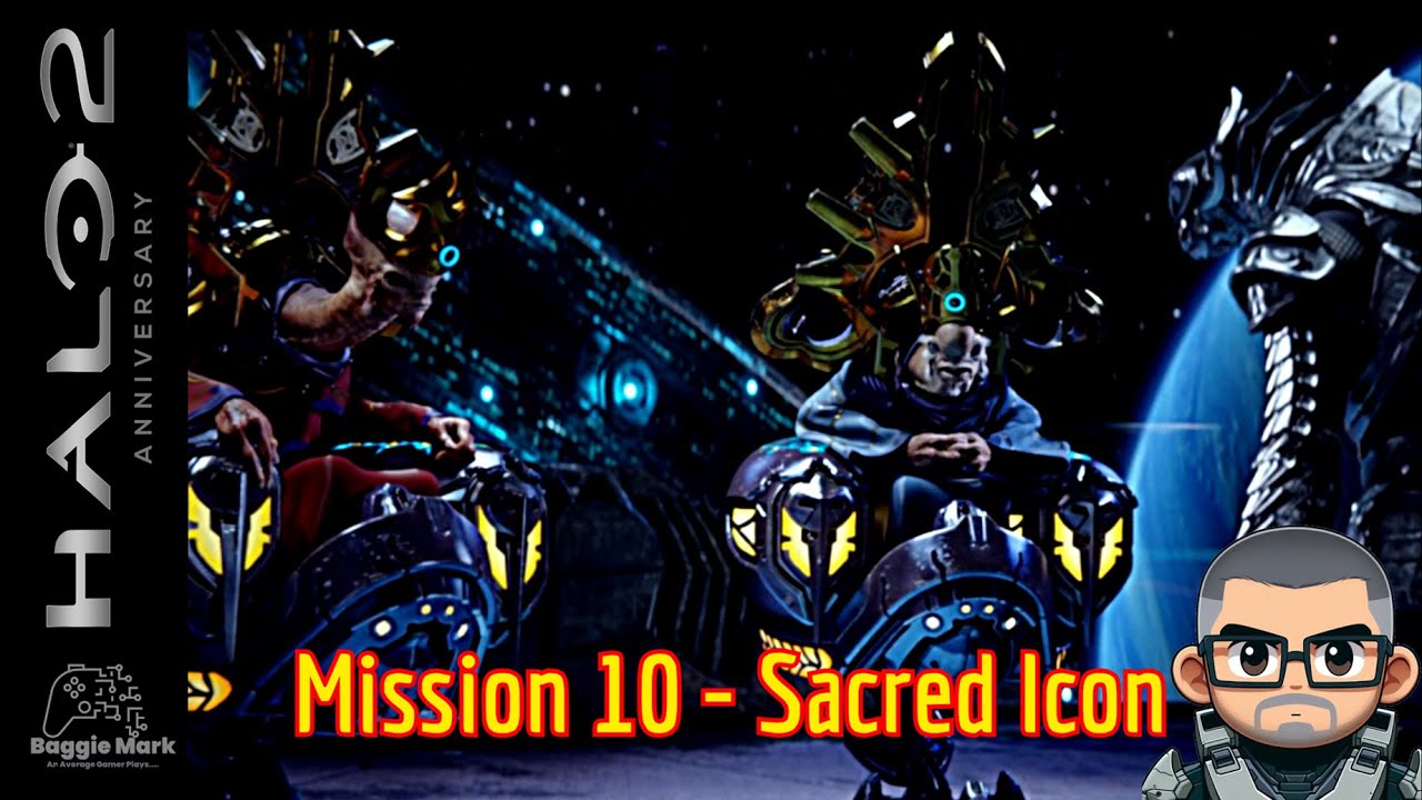 HALO 2 - Mission 10 - Sacred Icon - YouTube