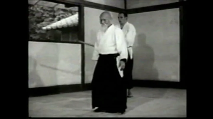 Morihei Ueshiba and Terry Dobson - Swordplay