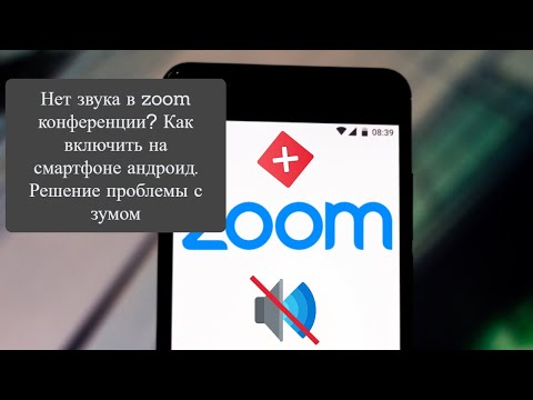 Нет звука в zoom конференции? Как включить на смартфоне андроид. Решение проблемы с зумом легко