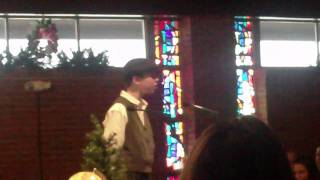 Isaac's Christmas solo 2010