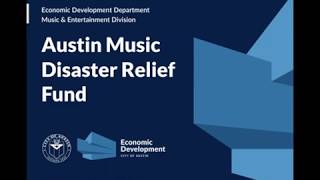 Austin Music Disaster Relief Fund – Overview for Musician Grants