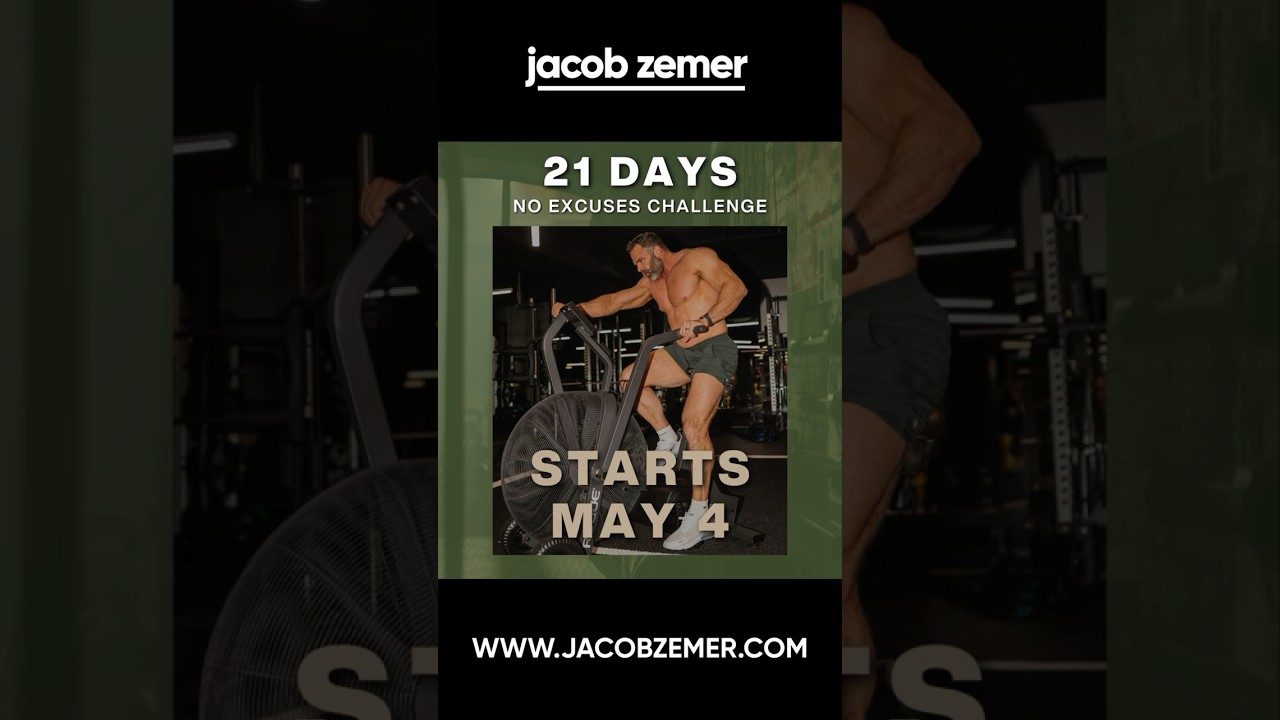 21 Days No Excuses Challenge