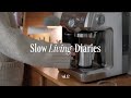Slow living diaries  a cozy rainy day wrapping christmas presents baking chocolate chip cookies