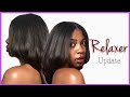 RELAXER UPDATE 2021 || I Almost burnt off my hair (Setback????)