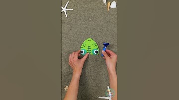 🐸 Paper Frog! 🧻 Hungry Game DIY For Kids! 😀