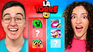 LA SUPER TORRE de BRAWL STARS 😱🚨 Reto H3ctoRuiz vs Yes 👀🔥