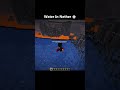 Water In Nether Minecraft Command 🤯