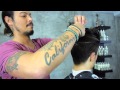 Messy Top Knot Hairstyle | Euro Soccer Cut