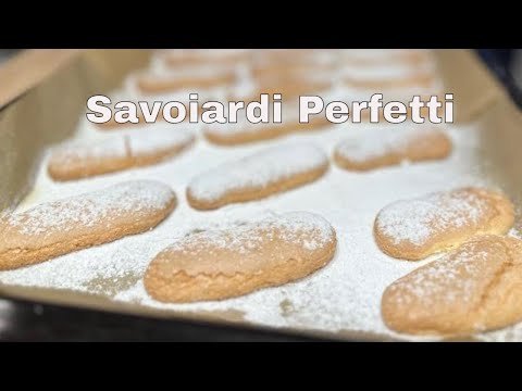 In Questo Video Ti Spiego Come Fare I Savoiardi Perfetti A Casa Tua!