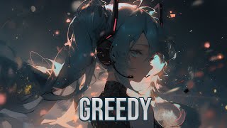 「Nightcore」→ Tate McRae - greedy