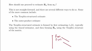 9 Estimating the covariance matrix