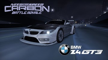 NFS Carbon: Battle Royale (PC) - BMW Z4 GT3 Checkpoint Race [Run To the Crew]