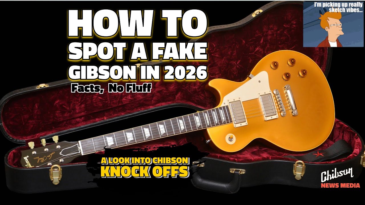 Fake Gibson Guitars Are Better Than Ever — How to Spot a CHIBSON