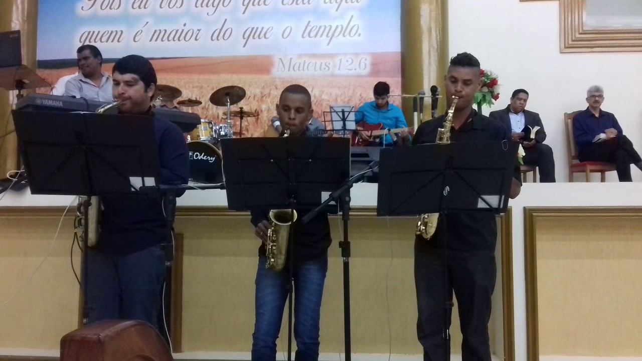 Conquistando o Impossivel (Instrumental trio de saxofone - IEBCC )