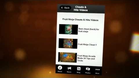 Fruit Ninja Cheats N Hints