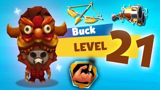 BUCK MAX LEVEL 20 UPGRADE & GAMEPLAY! - Zooba