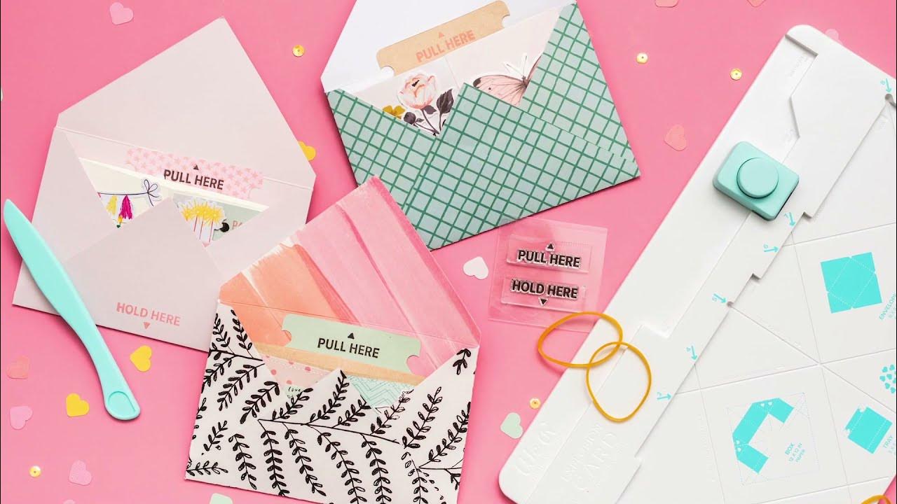 Explosion Card Punch Board We R Memory Keepers YouTube