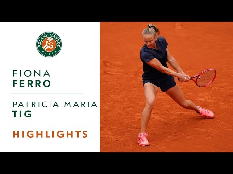 Fiona Ferro vs Patricia Maria Tig - Round 3 Highlights I Roland-Garros 2020