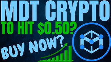 MDT CRYPTO HUGE PRICE PUMP! MDT CRYPTO PRICE PREDICTION & ANALYSIS! MEASURABLE DATA TOKEN PRICE 2023