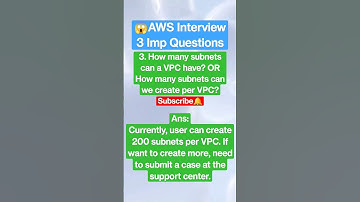Top 3 AWS Interview Questions and Answers (updated)