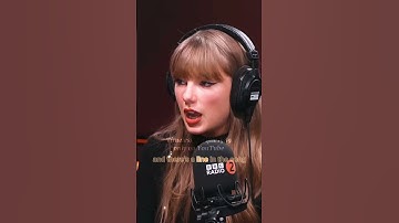 Taylor Swift about mentioning other people in her songs| #taylorswift #swifties #music #tloas