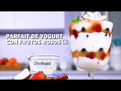 Te dejamos una delciosa receta de parfait de yogurt con frutos rojos 😛😋 | CHILANGO