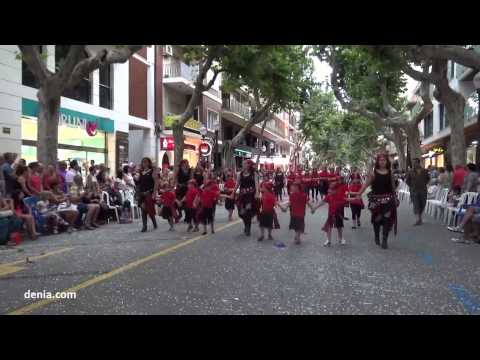 Desfile Infantil Moros y Cristianos Dénia 2015: Filà Piratas Berberiscas
