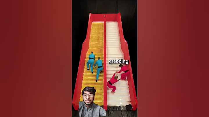 Slippery vs Sticky Stairs