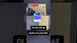 FILTRO DE AR DUPLO FLUXO RSP #brproracing