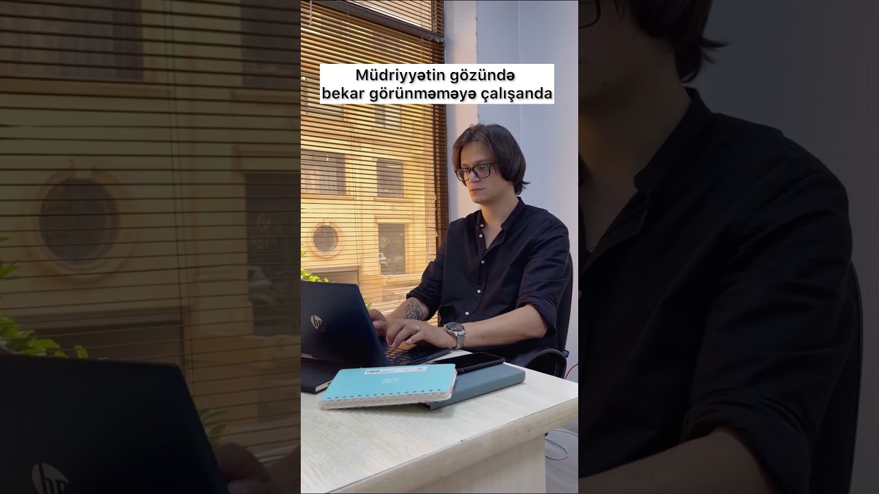 Həmişə "məşğul" olan ofis işçiləri 😂 