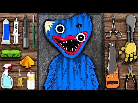 ASMR Huggy Wuggy Repair | Poppy Playtime Animation | Project Playtime