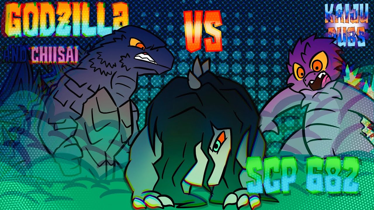 SCP-682 vs Godzilla by ConnorDiesel on DeviantArt