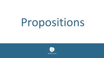 Propositions.