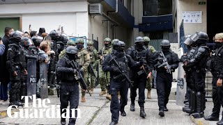 'It's madness': police in Ecuador raid Mexican embassy