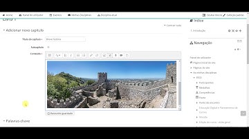 Editar Recursos no Moodle