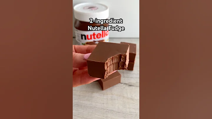 2-ingredient Nutella Fudge thumbnail