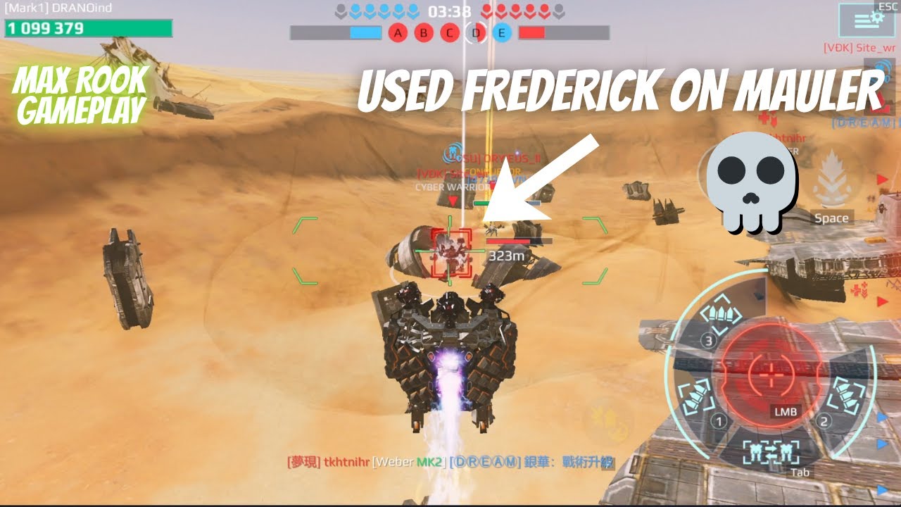 Max Rook MAX WEAPON - MAX ROOK GAMEPLAY #2 #warrobots #warrobotsgameplay - YouTube