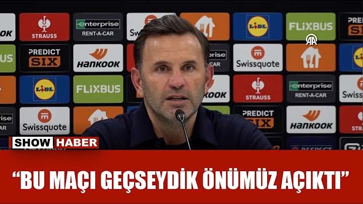 Okan Buruk: Bugün her şeyi kötü yaptığımız bir gün oldu | AZ Alkmaar 4-1 Galatasaray