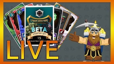 Steem Monsters Live With The Crypto Dwarf