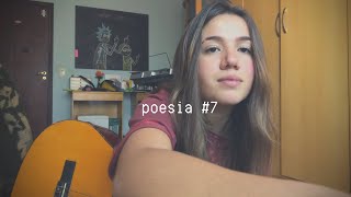 “POESIA #7” cover | Elana Dara