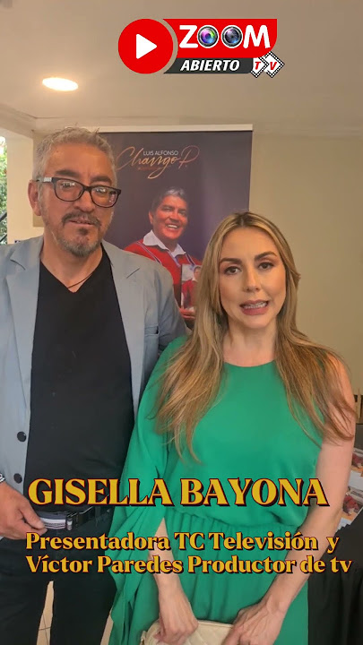 Gisella Bayona-Presentadora de tv