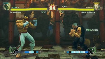 GeoM MoDInside (Guile) vs ExcitingHyper (Ryu-Sagat) Part 3.wmv