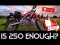 Is a 250cc Motorcycle Big Enough? CRF 250L | CRF 250 Rally