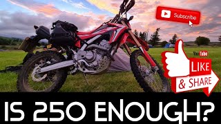 Is a 250cc Motorcycle Big Enough? CRF 250L | CRF 250 Rally