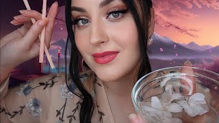 ASMR Japan Spa Sakura Wellness Treatment Massage Facial Personal Attention Roleplay deutsch