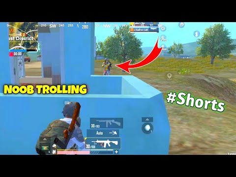 😂PUBG MOBILE LITE BEST FUNNY MOMENTS IN NOOB TROLLING #SHORTS |Pubg Lite Noob Trolling #shorts #pubg