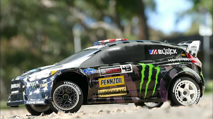 HPI WR8 FLUX KEN BLOCK FORD FIESTA RX43 RTR 1/8 4WD RALLY CAR - Unboxing!