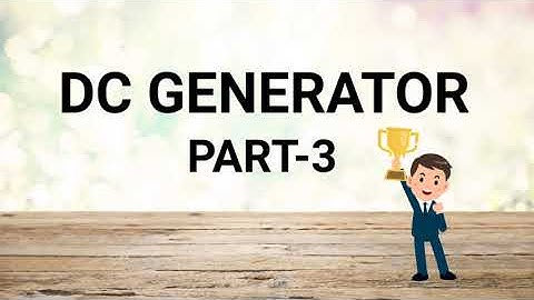 DC generator |part-3|(Numericals) Bengali version